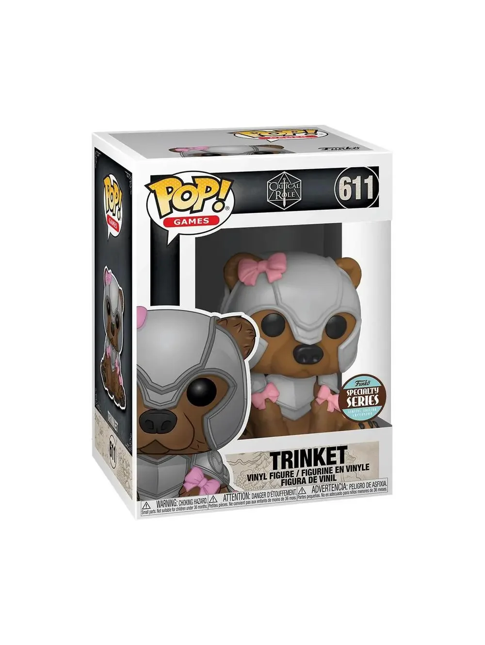 Funko Pop! Vox Machina - Trinket (Armoured) - (Bundled with Box Protector)